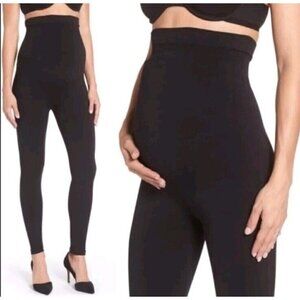 Assets Spanx Marvelous Mama Maternity Shaping Leggings Black Women’s Size L